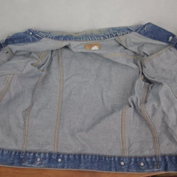 Vintage Levi's 71205-0217 Type 3 USA Made Denim Jacket 40L